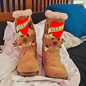 ED HARDY BOOTS